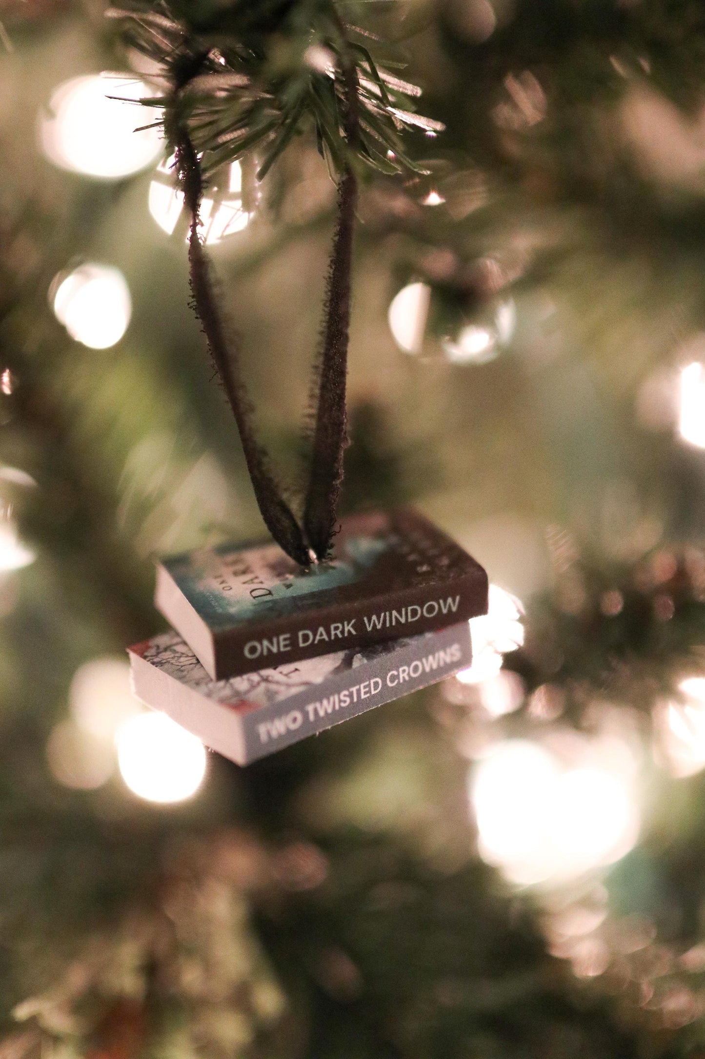 The Shepherd King Mini Book Stack Ornament