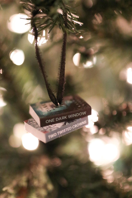 The Shepherd King Mini Book Stack Ornament