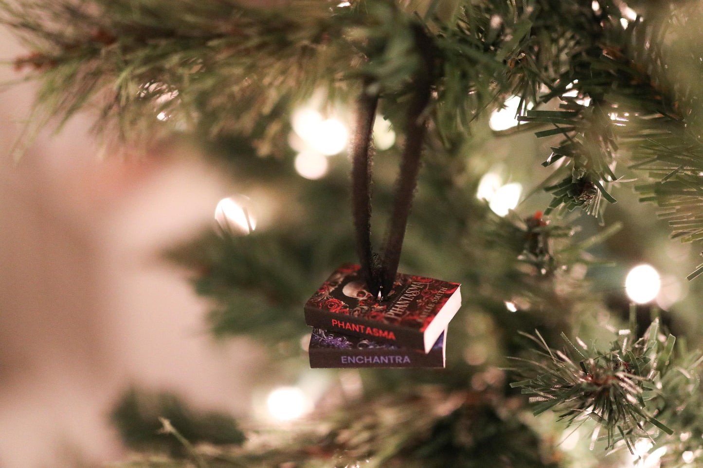 Wicked Games Mini Book Stack Ornament
