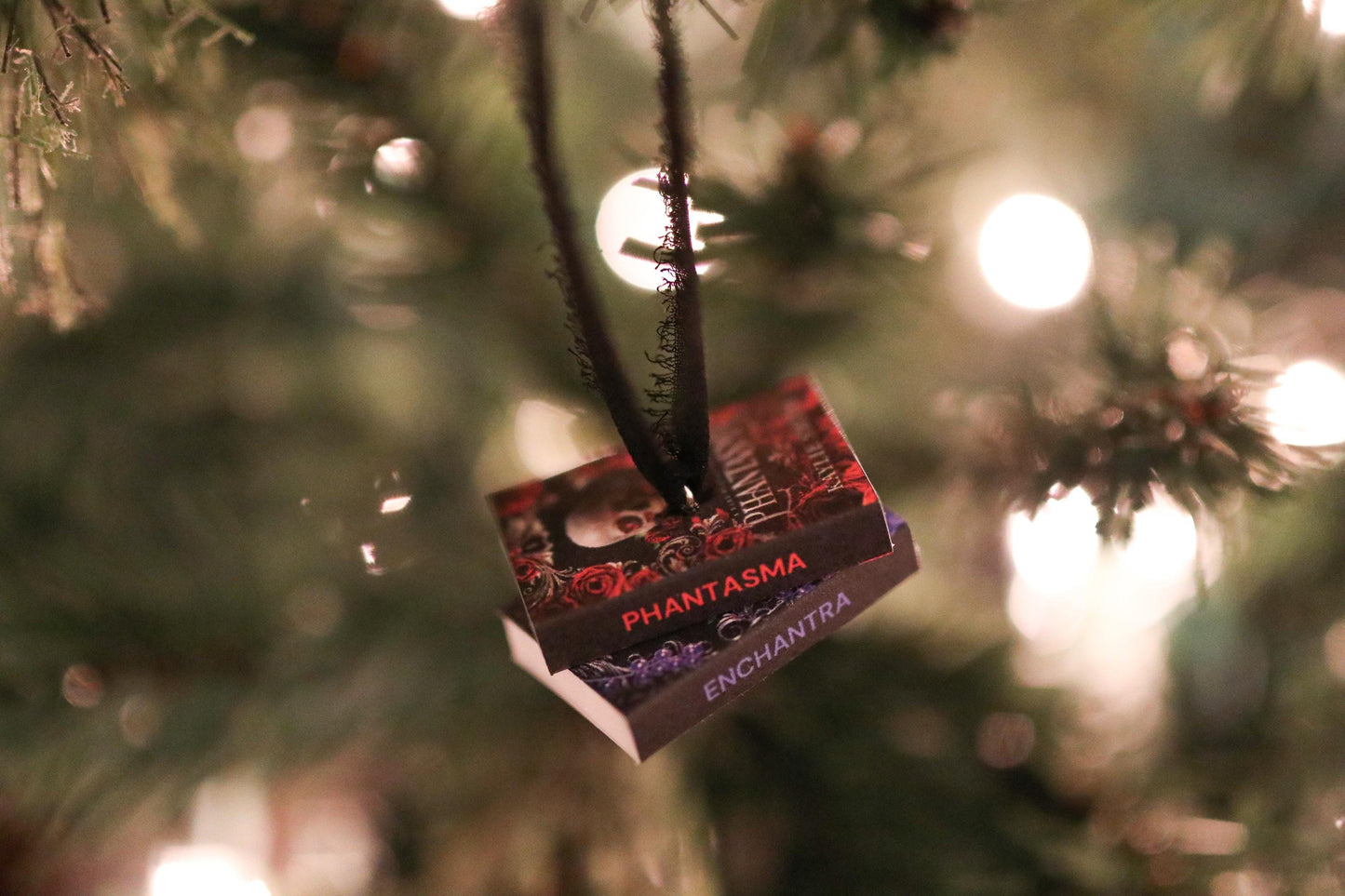 Wicked Games Mini Book Stack Ornament