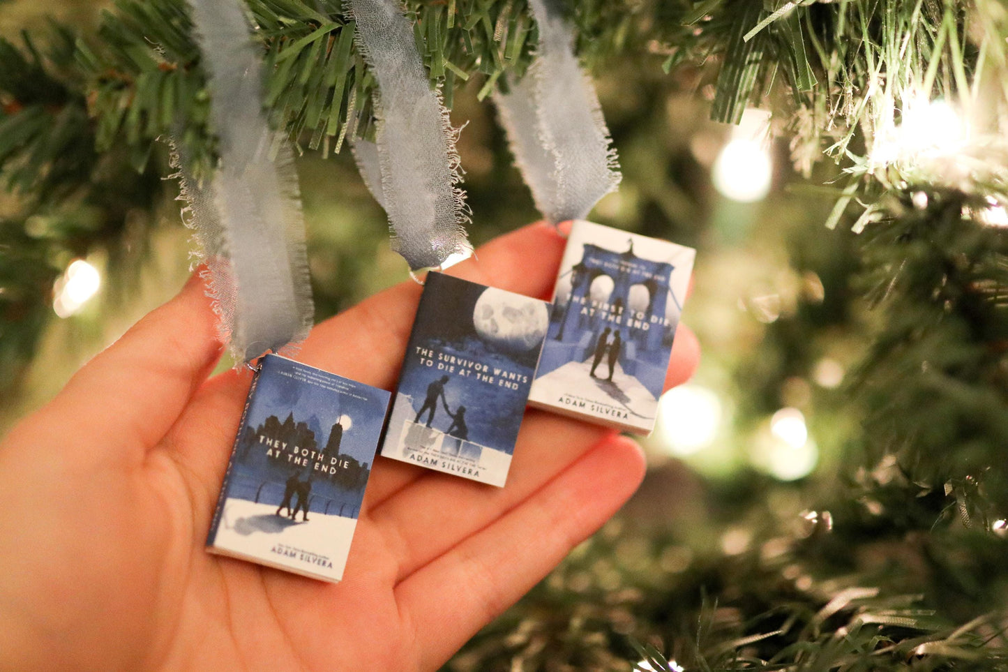 Death-Cast Mini Book Ornaments