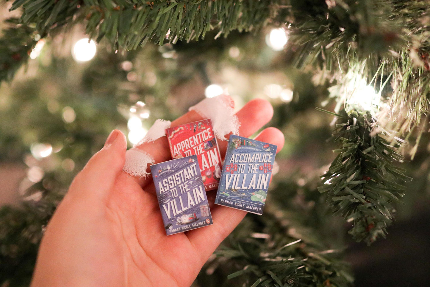 Assistant to the Villain Mini Book Ornaments