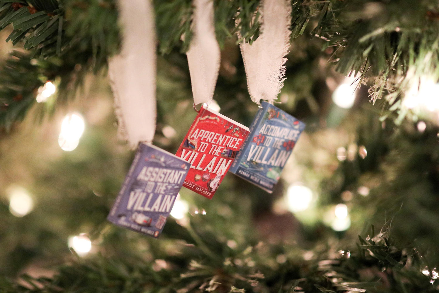 Assistant to the Villain Mini Book Ornaments