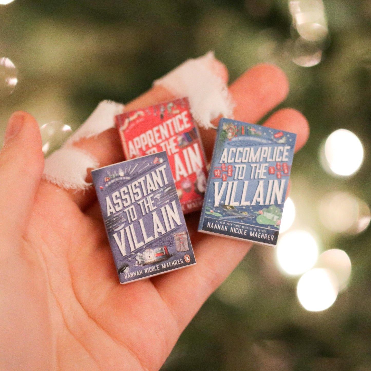 Assistant to the Villain Mini Book Ornaments