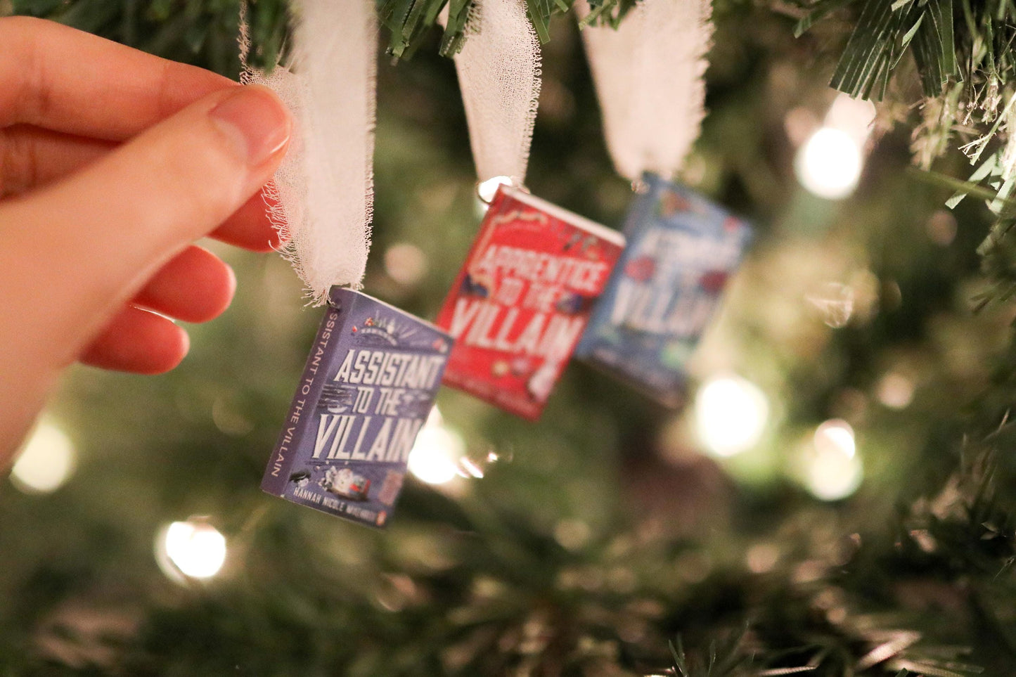 Assistant to the Villain Mini Book Ornaments