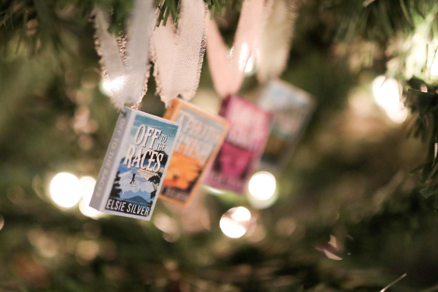 Gold Rush Ranch Mini Book Ornaments