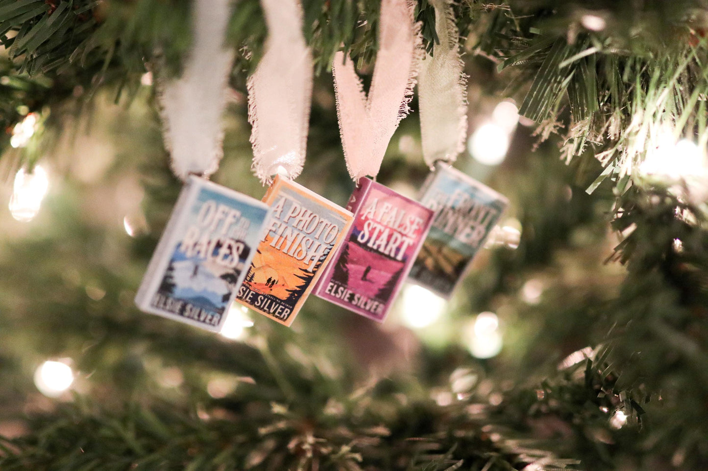 Gold Rush Ranch Mini Book Ornaments