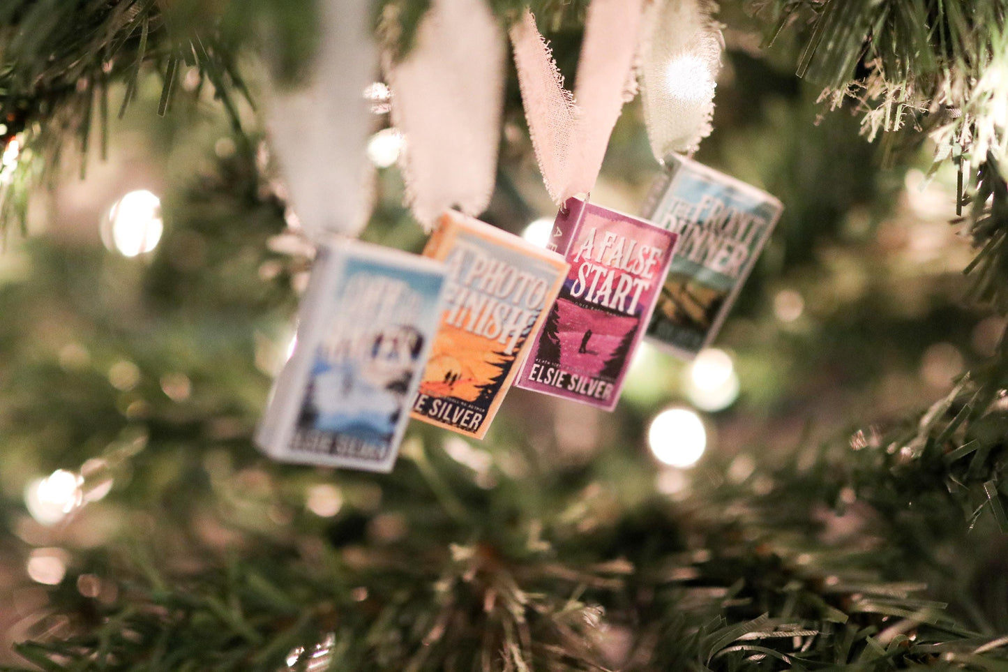 Gold Rush Ranch Mini Book Ornaments