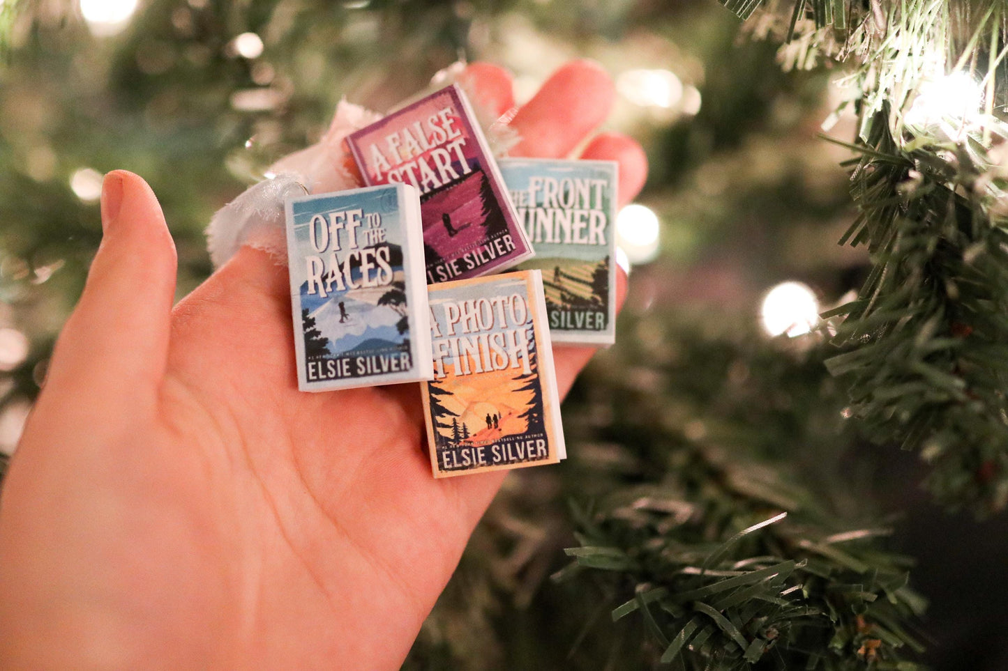 Gold Rush Ranch Mini Book Ornaments
