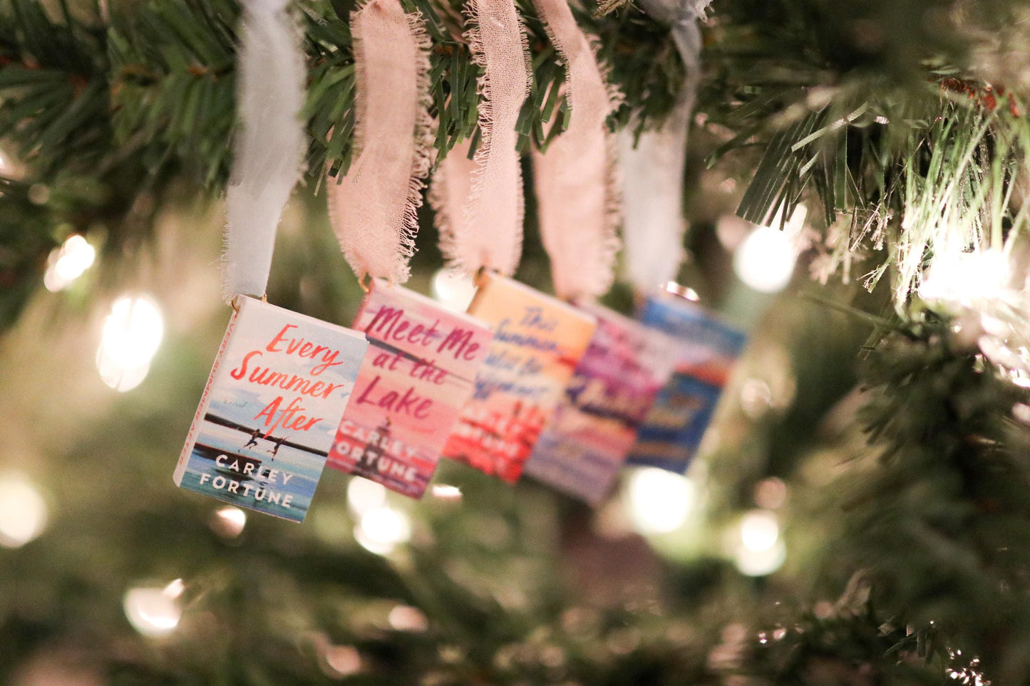 Carley Fortune Mini Book Ornaments