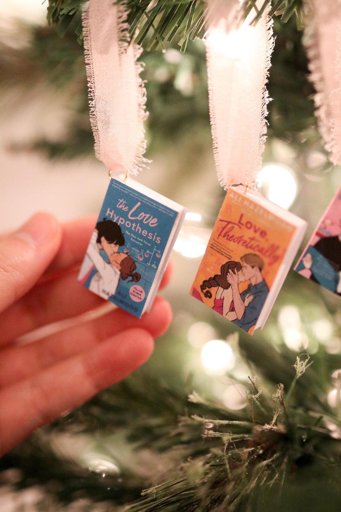 Ali Hazelwood Mini Book Ornaments