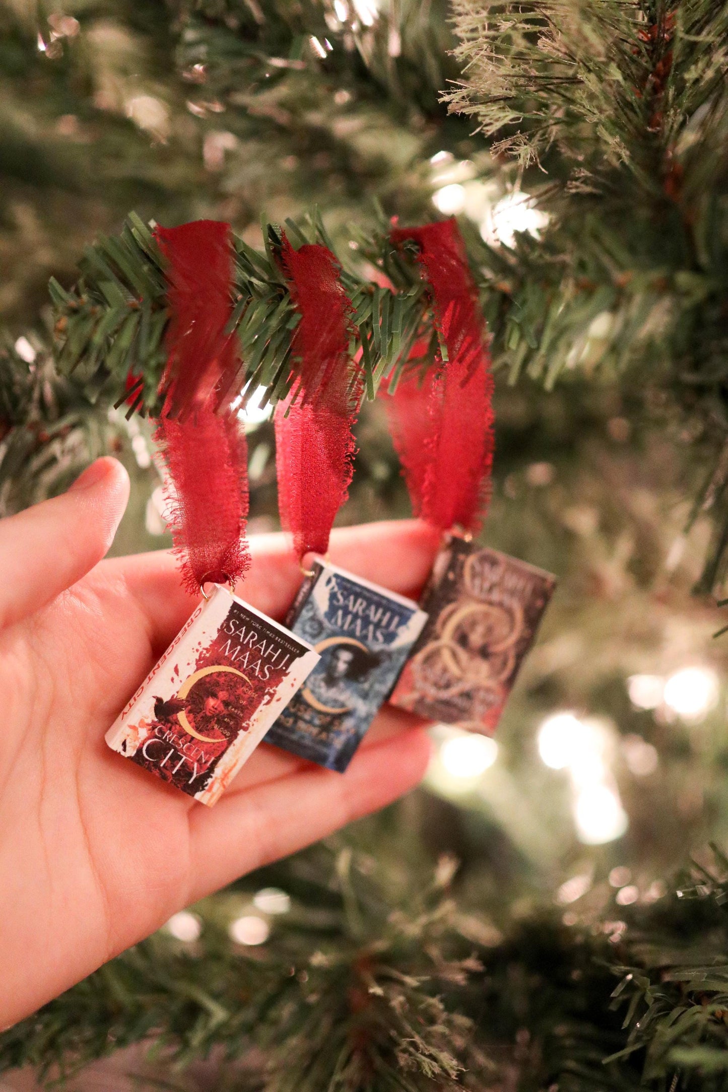 Crescent City Mini Book Ornaments