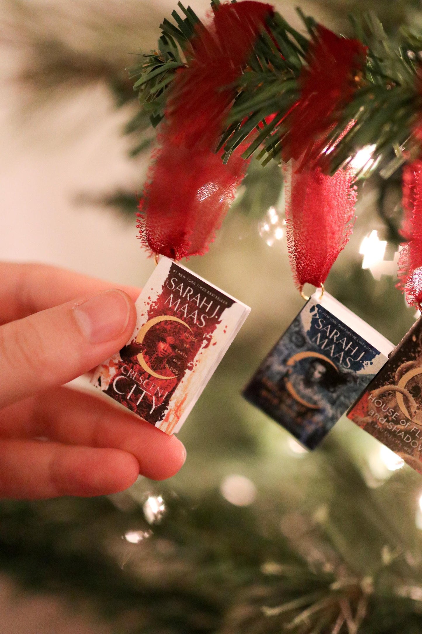 Crescent City Mini Book Ornaments