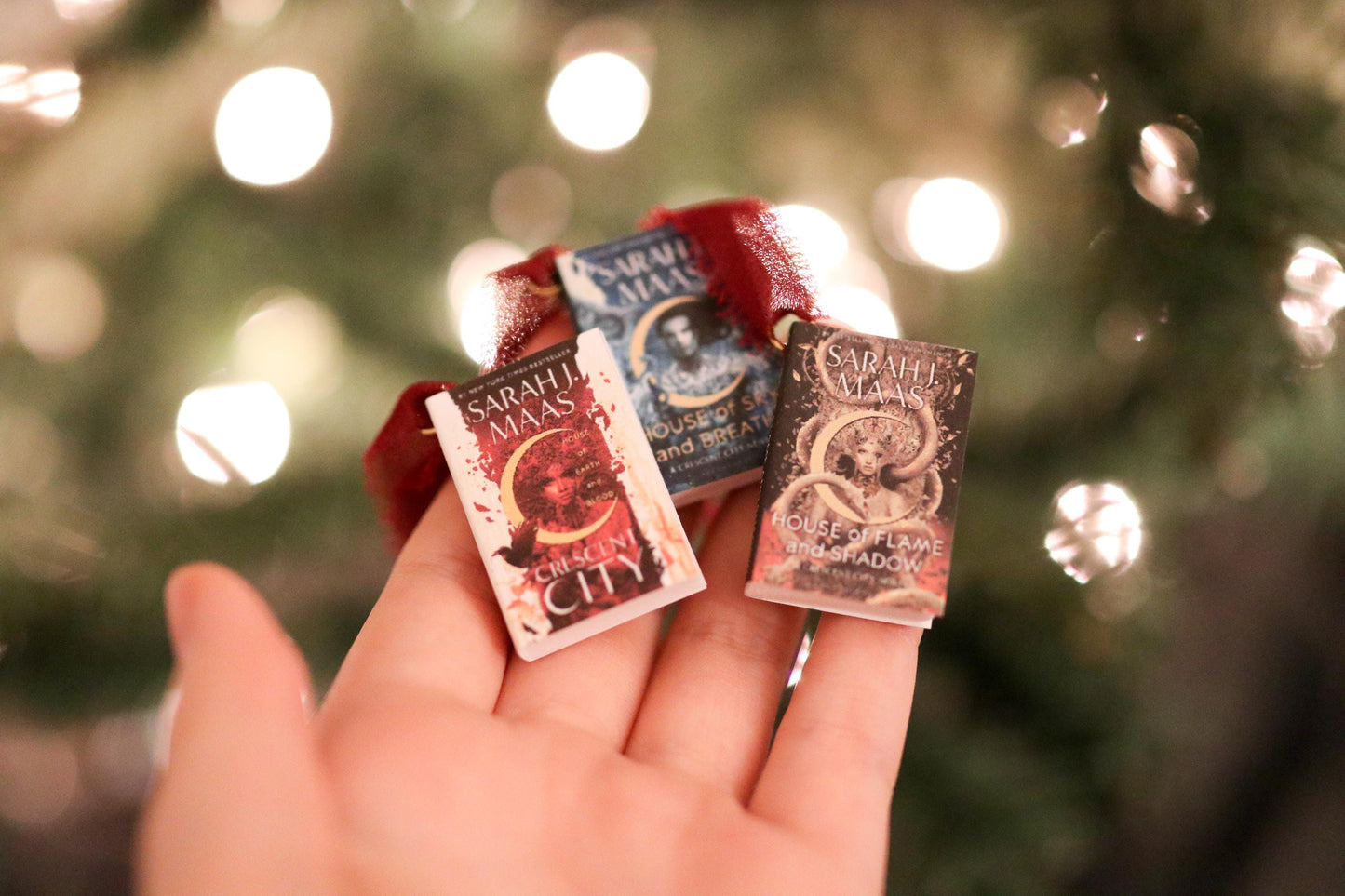 Crescent City Mini Book Ornaments