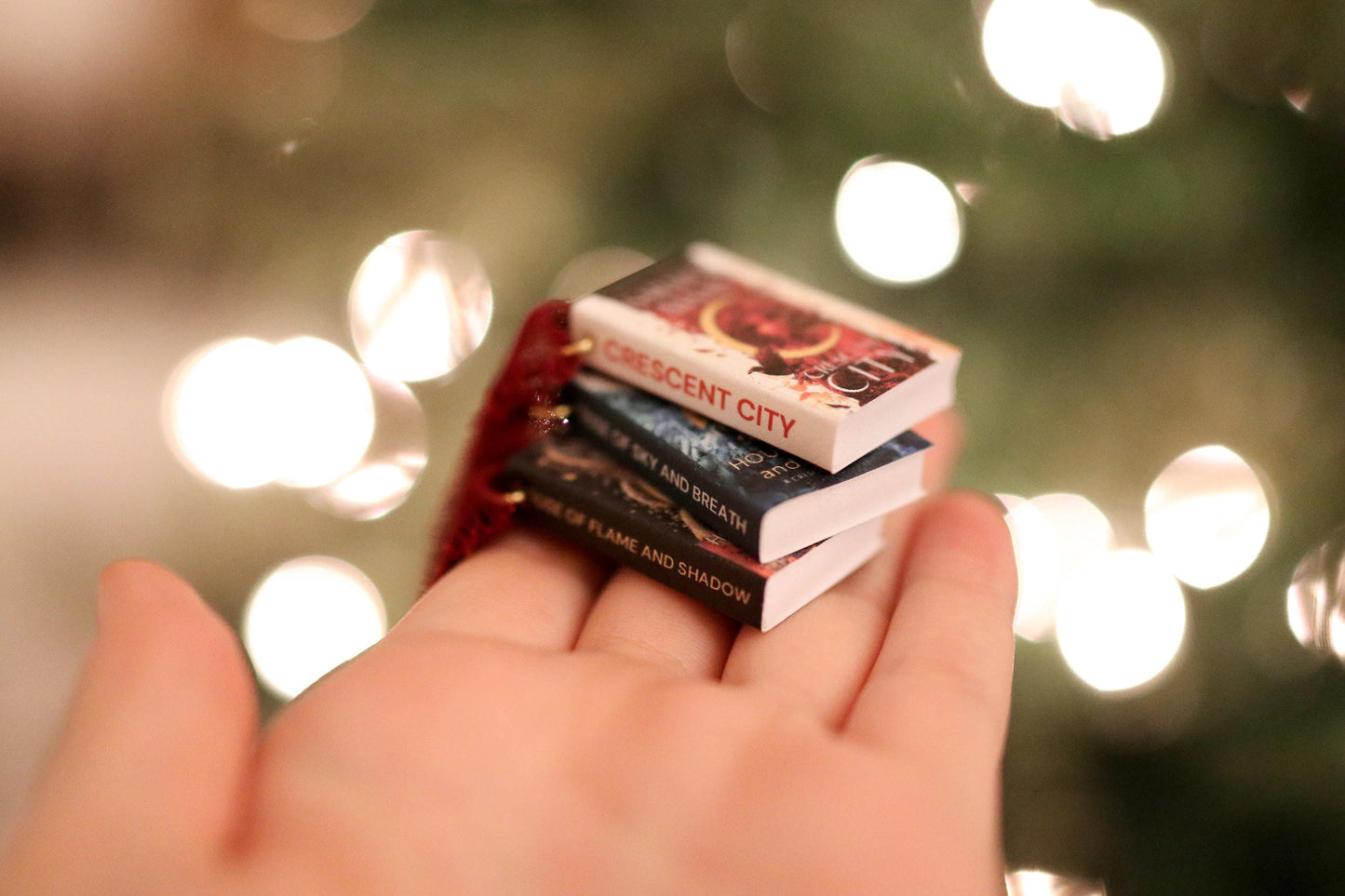 Crescent City Mini Book Ornaments