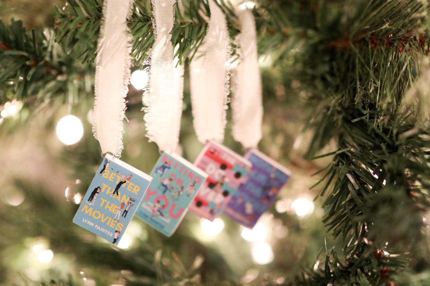 Lynn Painter Mini Book Ornaments