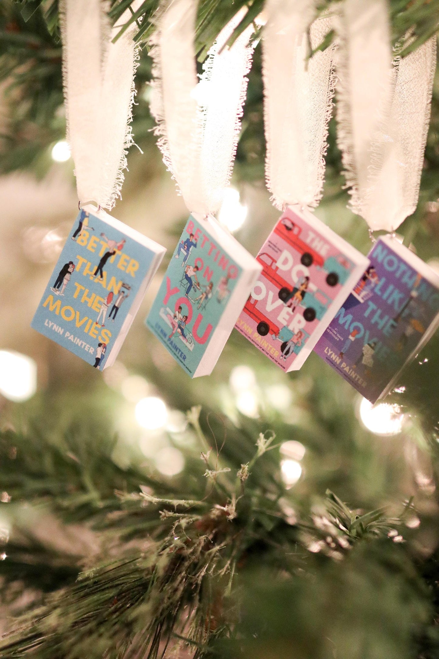 Lynn Painter Mini Book Ornaments