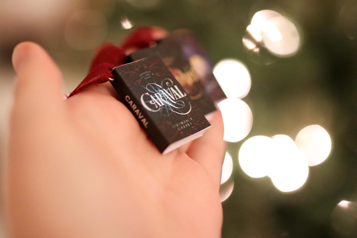 Caraval Mini Book Ornaments