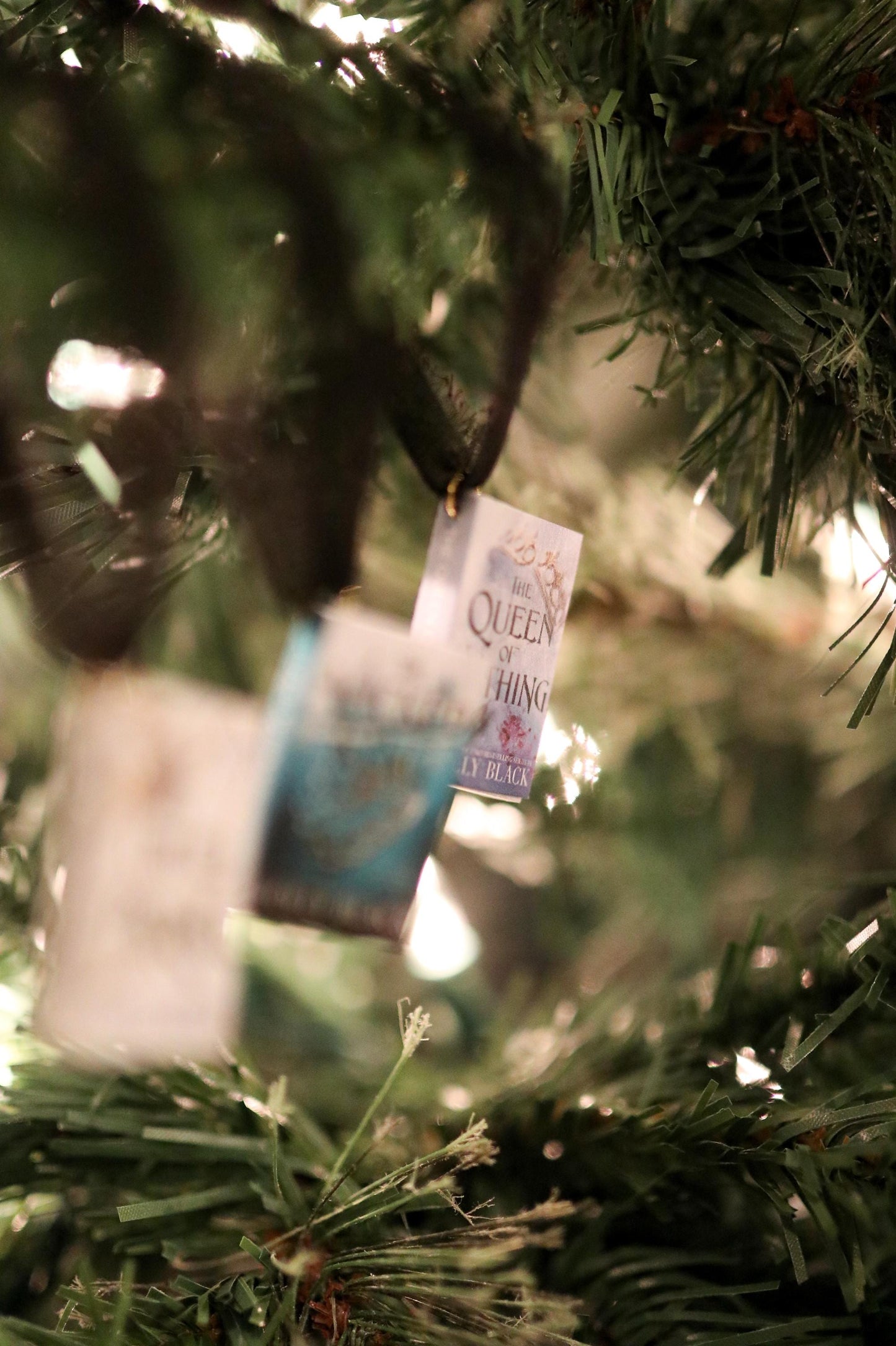 Holly Black Mini Book Ornaments