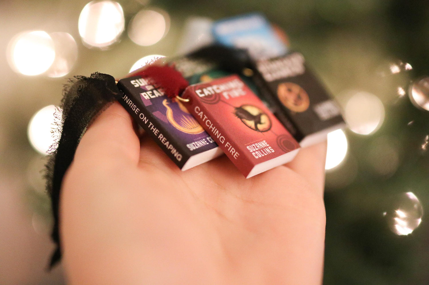 Hunger Games Mini Book Ornaments