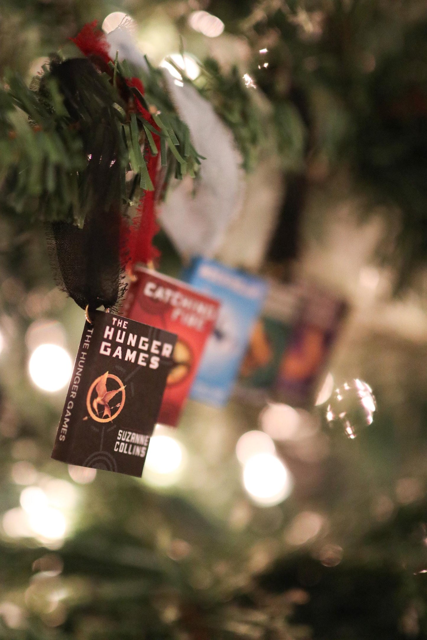 Hunger Games Mini Book Ornaments