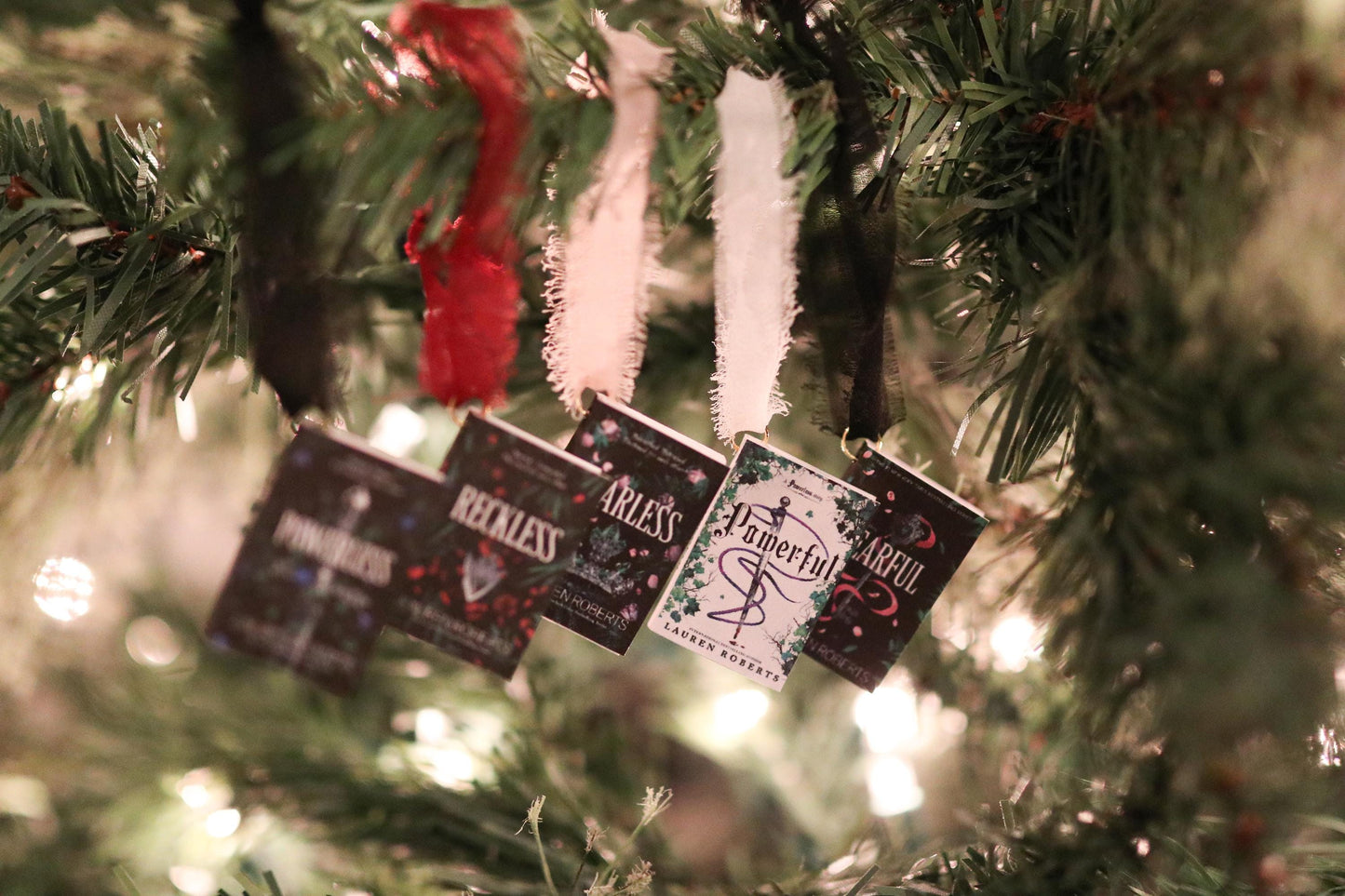 Powerless Mini Book Ornaments