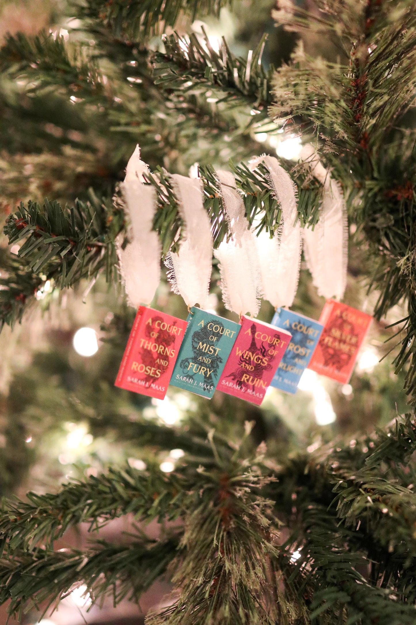 ACOTAR Mini Book Ornaments