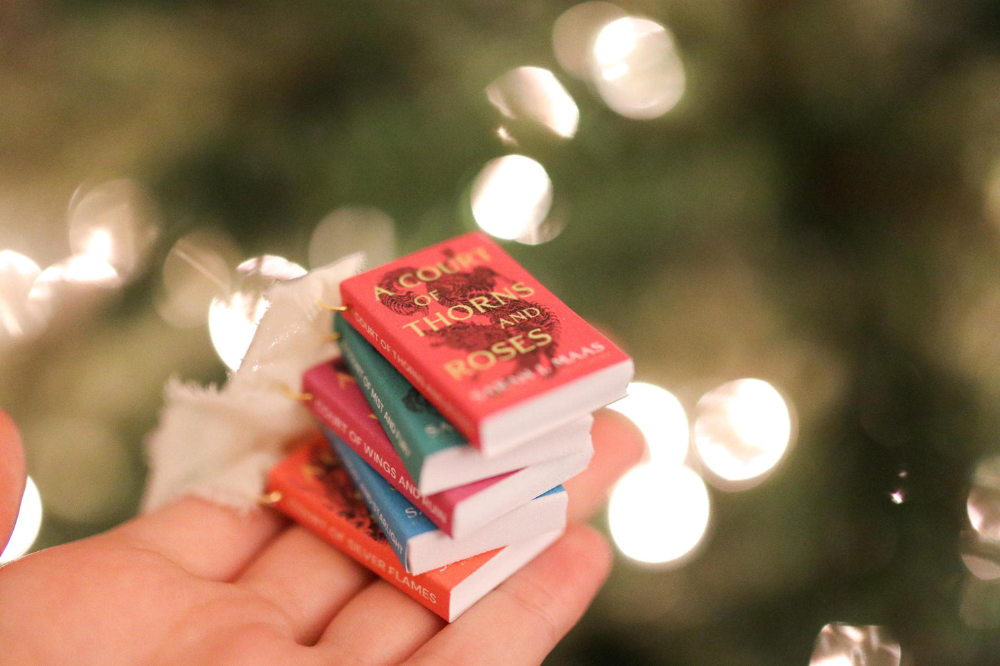 ACOTAR Mini Book Ornaments