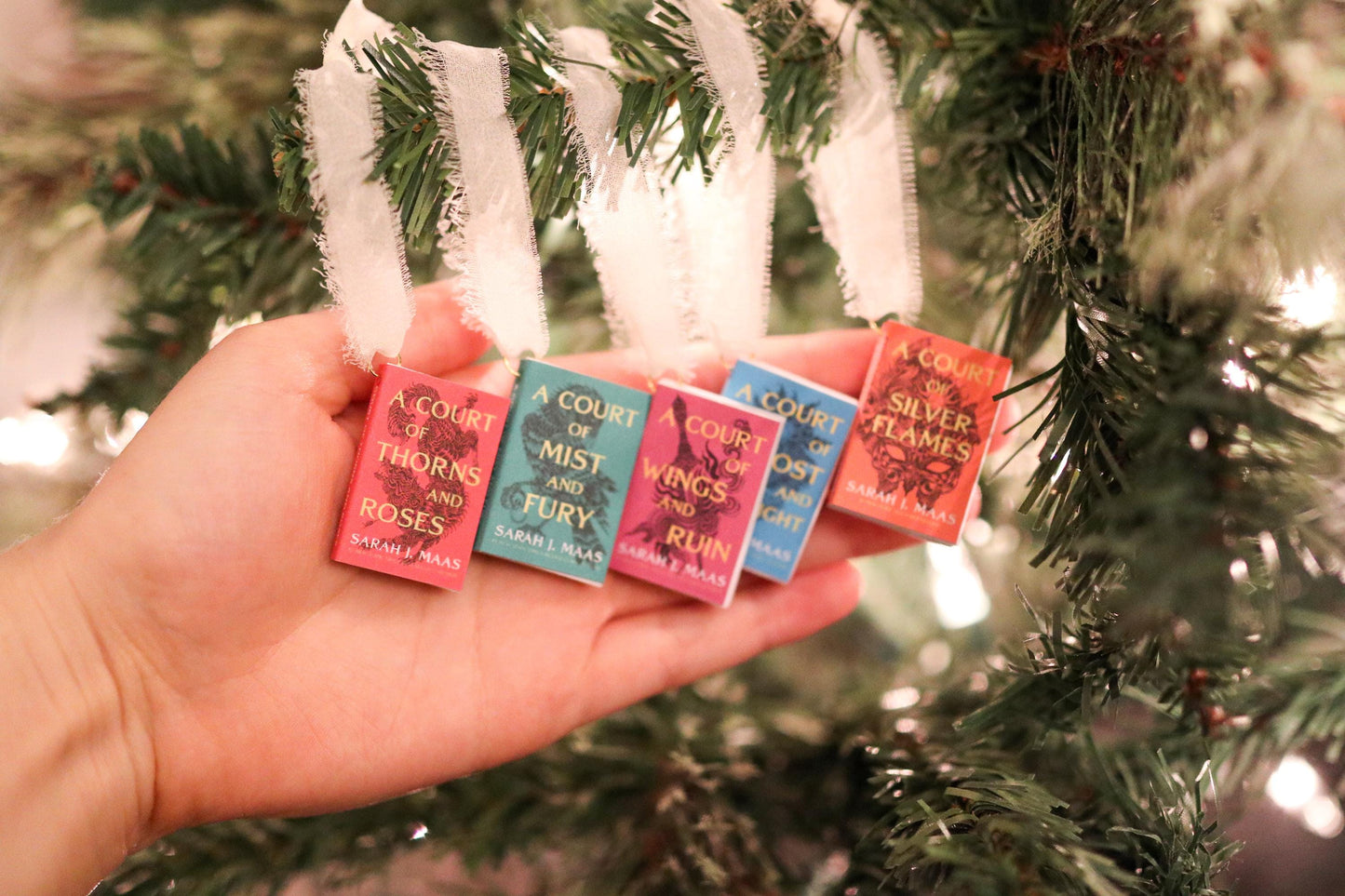 ACOTAR Mini Book Ornaments