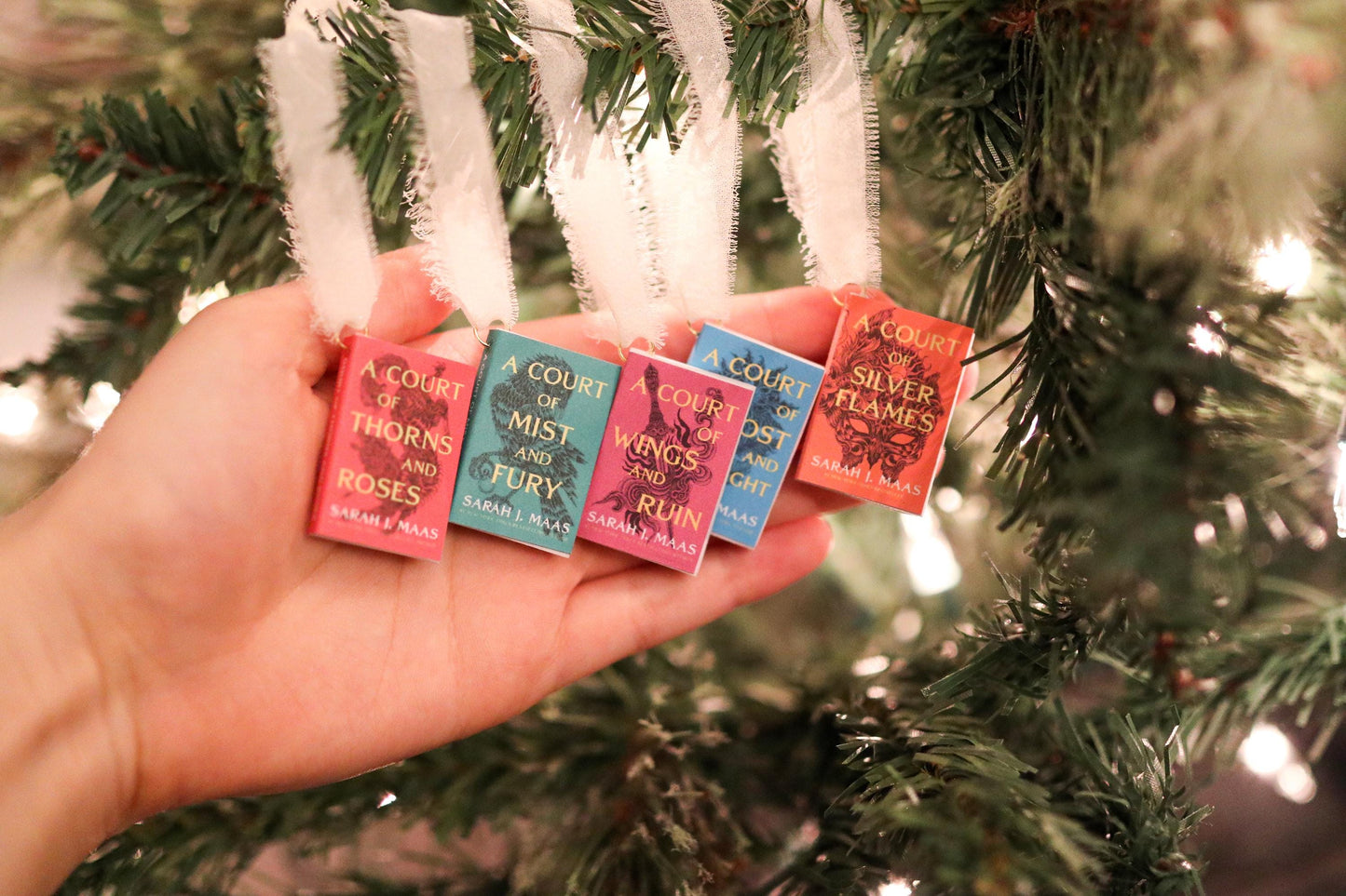 ACOTAR Mini Book Ornaments