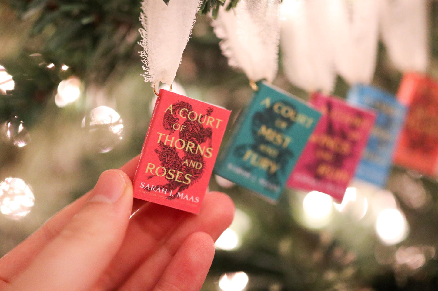 ACOTAR Mini Book Ornaments