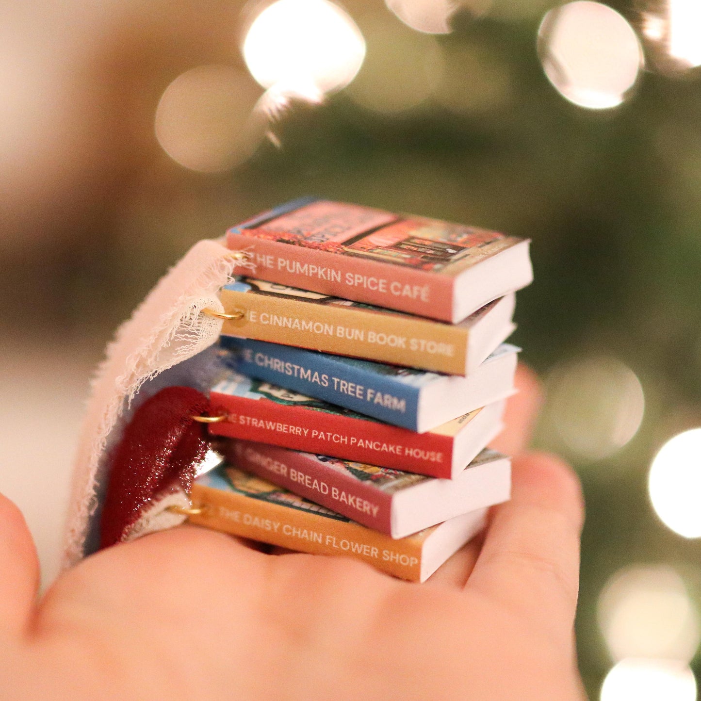 Dream Harbor Mini Book Ornaments