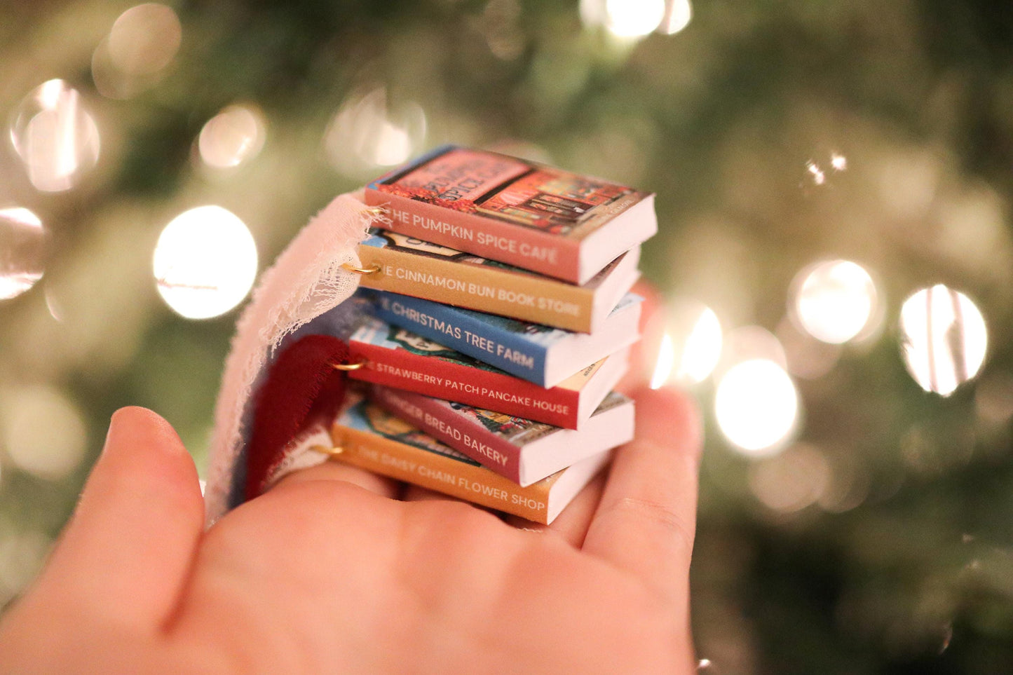 Dream Harbor Mini Book Ornaments