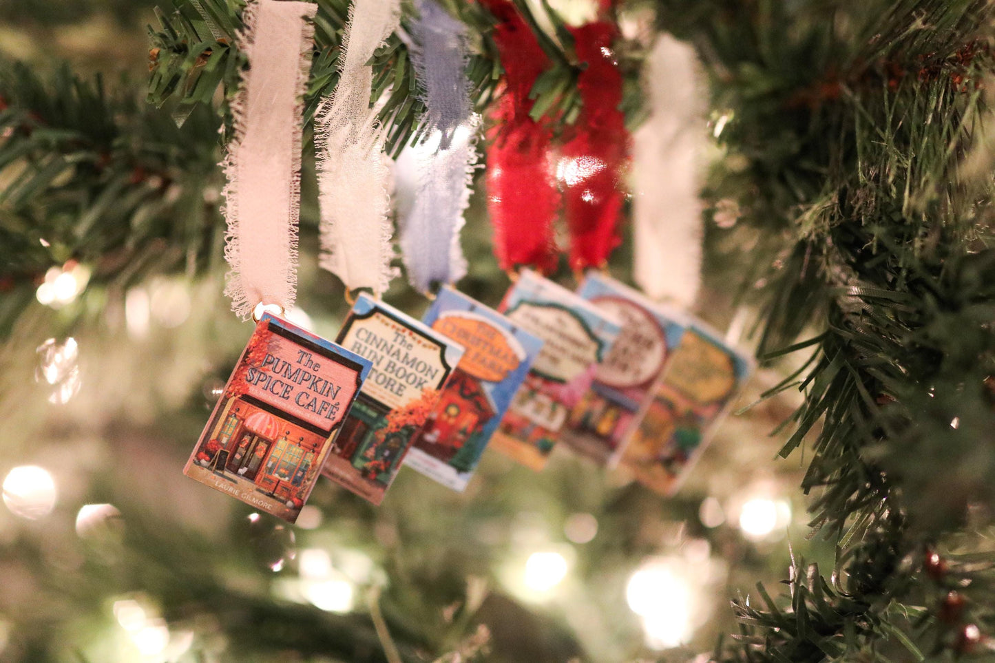 Dream Harbor Mini Book Ornaments