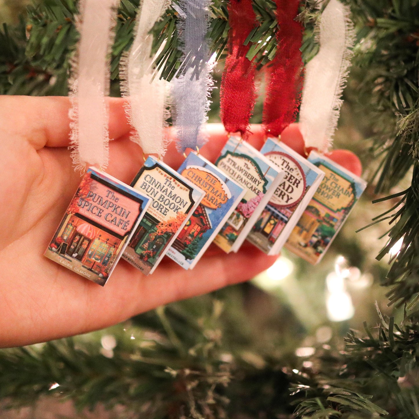 Dream Harbor Mini Book Ornaments