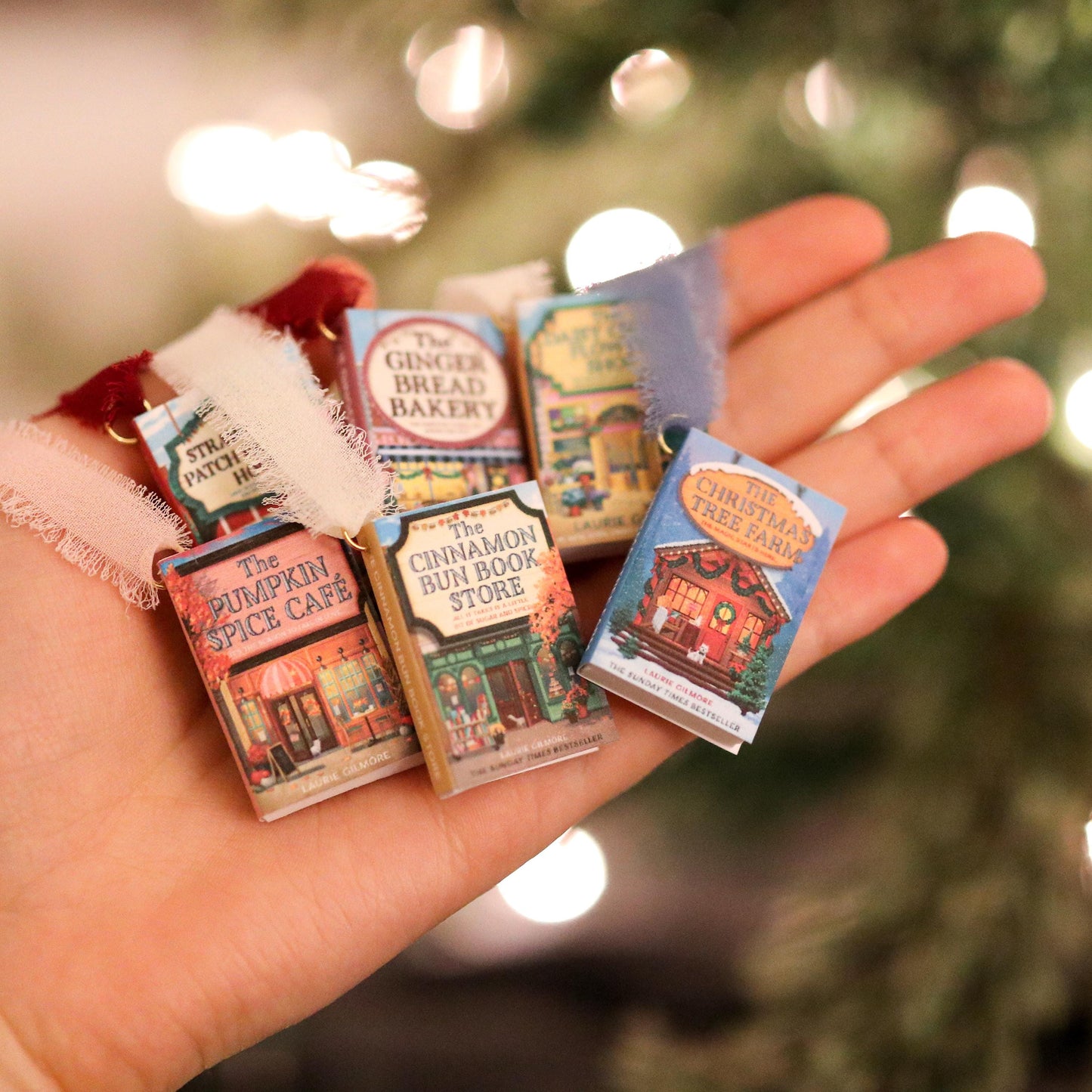 Dream Harbor Mini Book Ornaments