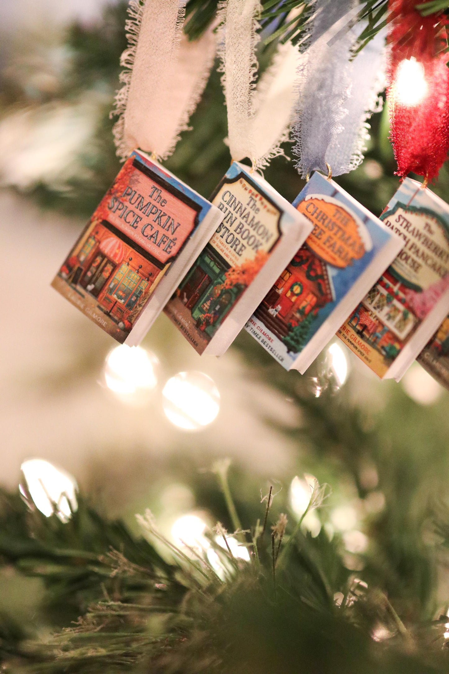Dream Harbor Mini Book Ornaments