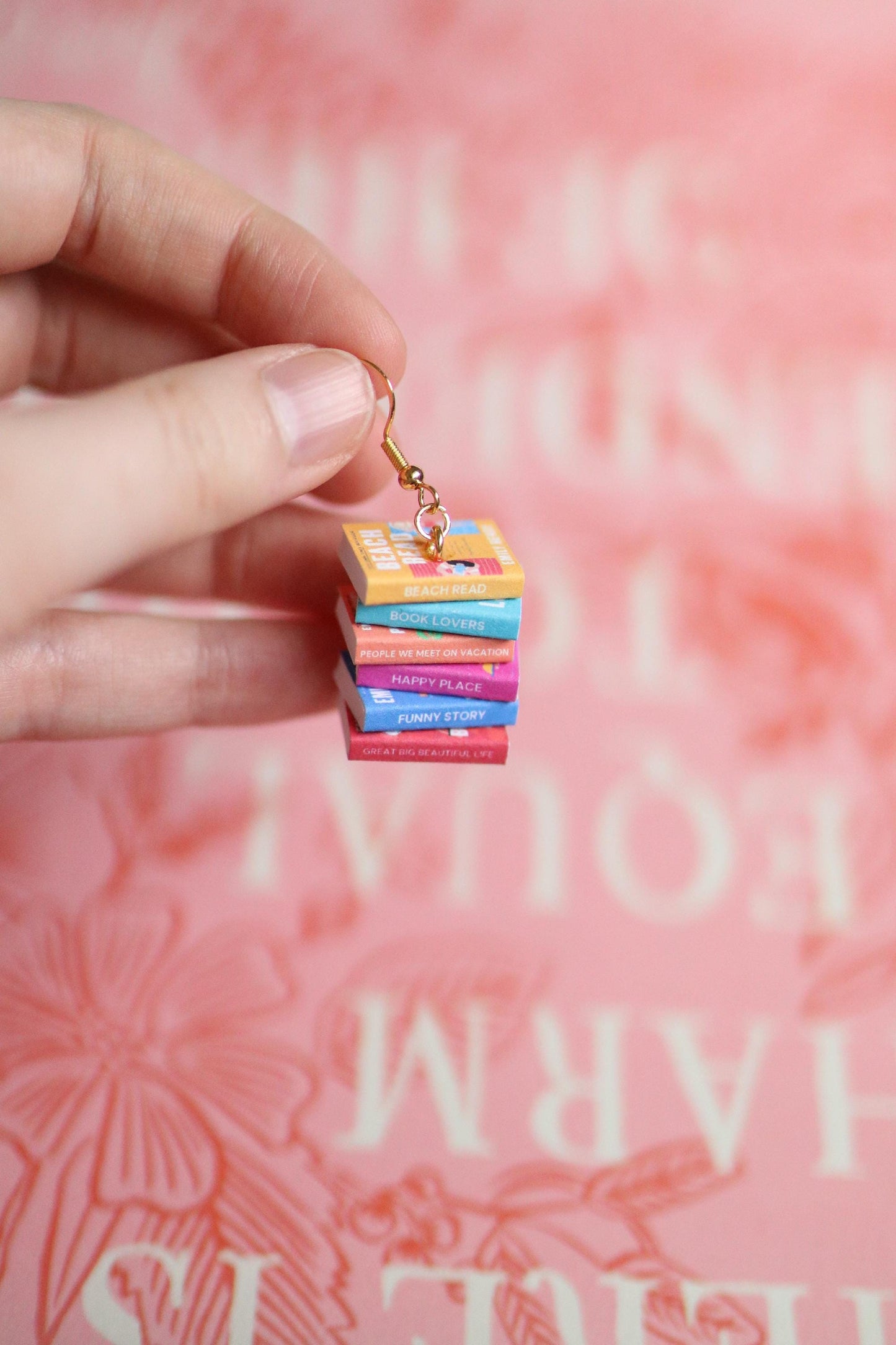 Emily Henry Bookish Earring
