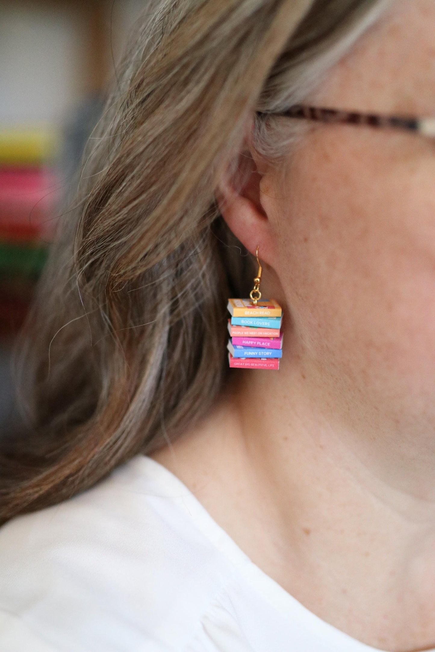 Emily Henry Bookish Earring