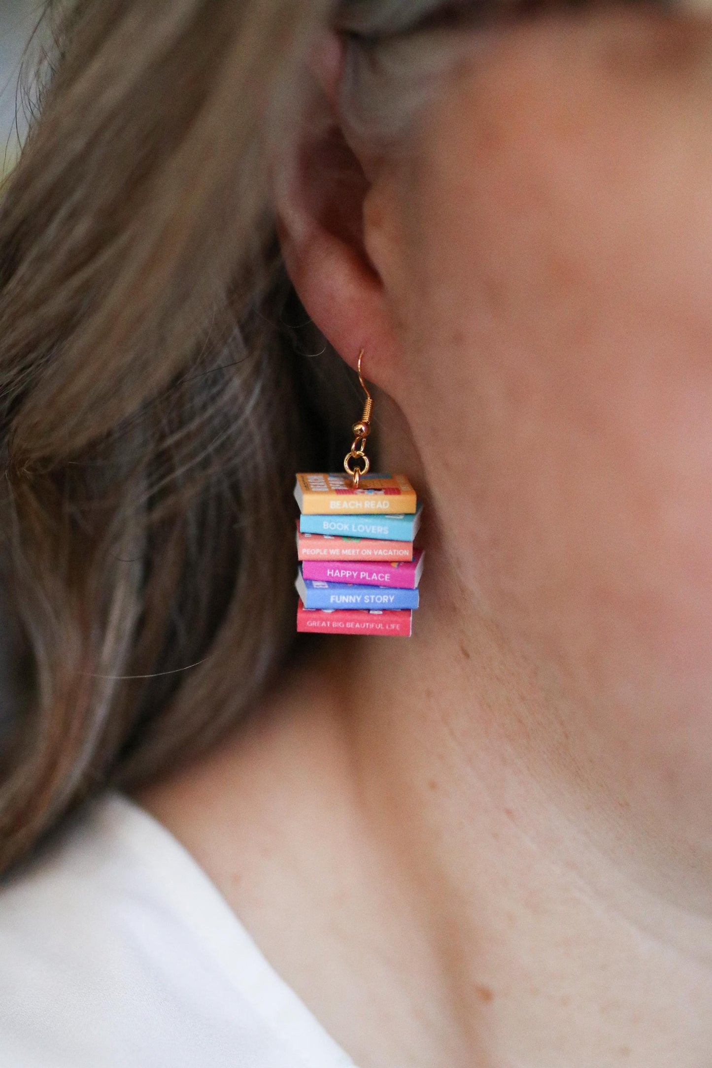 Emily Henry Bookish Earring