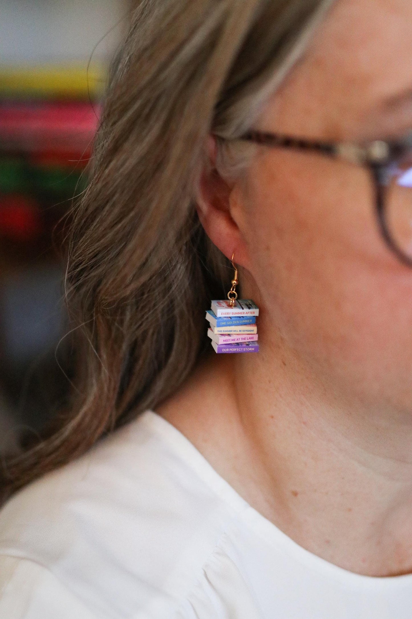 Carley Fortune Bookish Earrings
