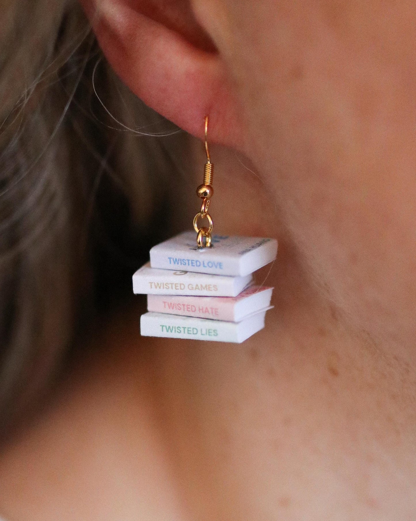 Twisted Love Bookish Earrings