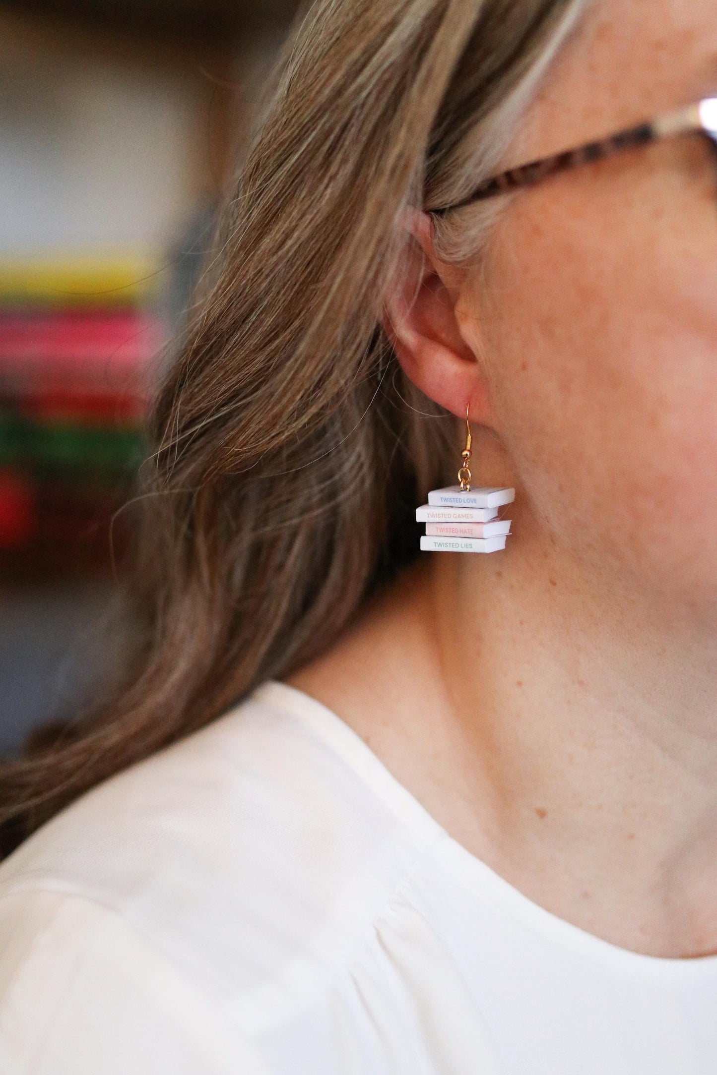 Twisted Love Bookish Earrings