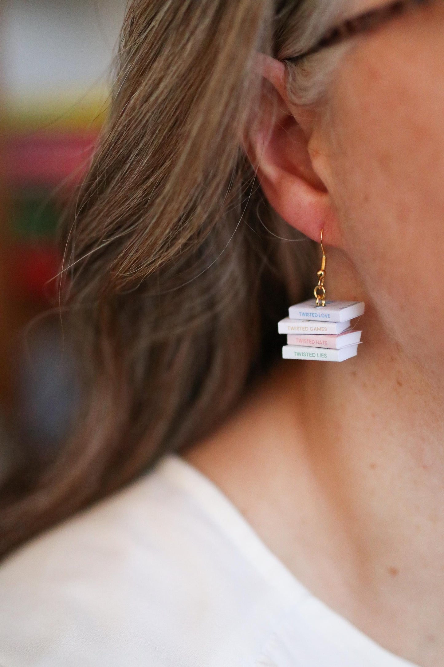 Twisted Love Bookish Earrings