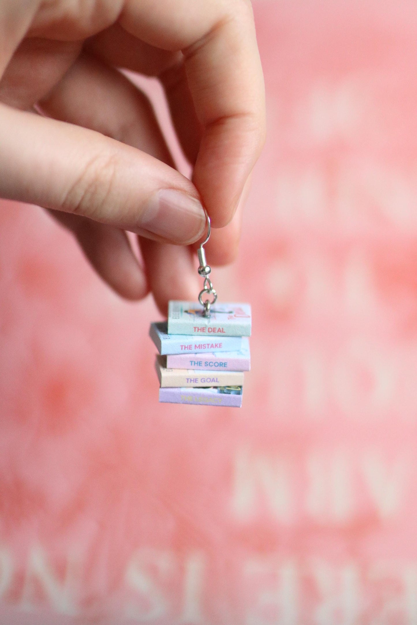 Off-Campus Series Bookish Earrings