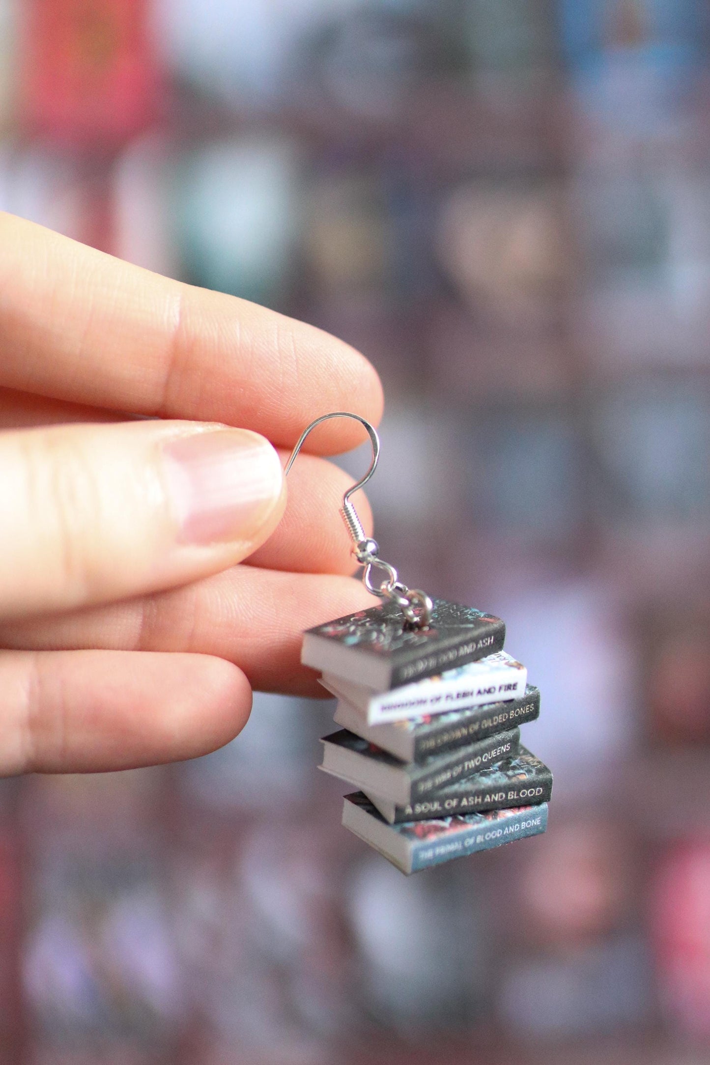 Jennifer L. Armentrout Bookish Earrings