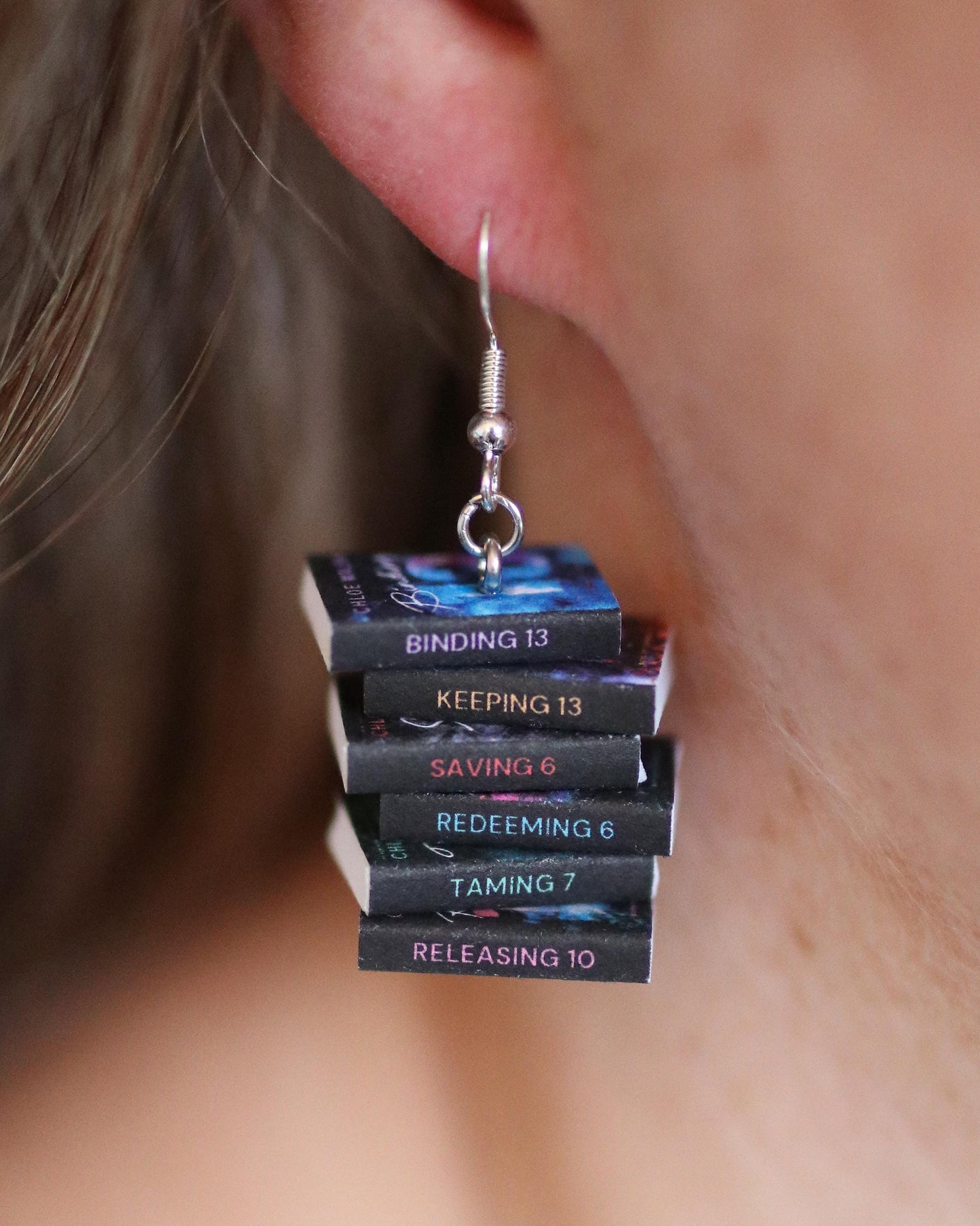 Boys of Tommen Bookish Earrings