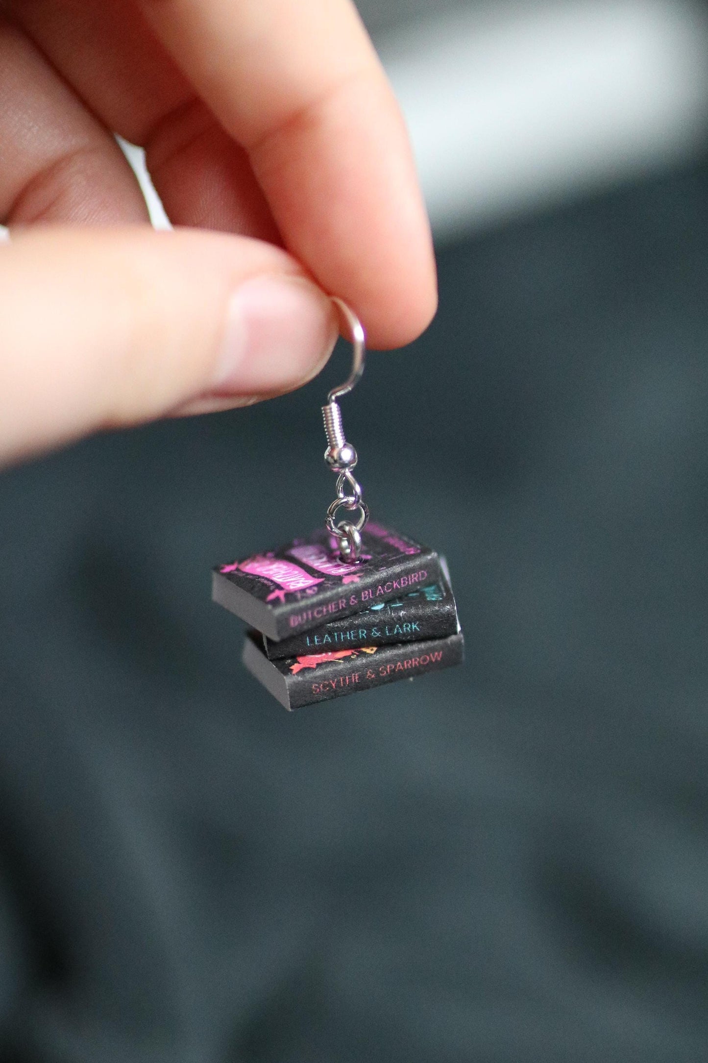 The Ruinous Love Trilogy Bookish Earrings