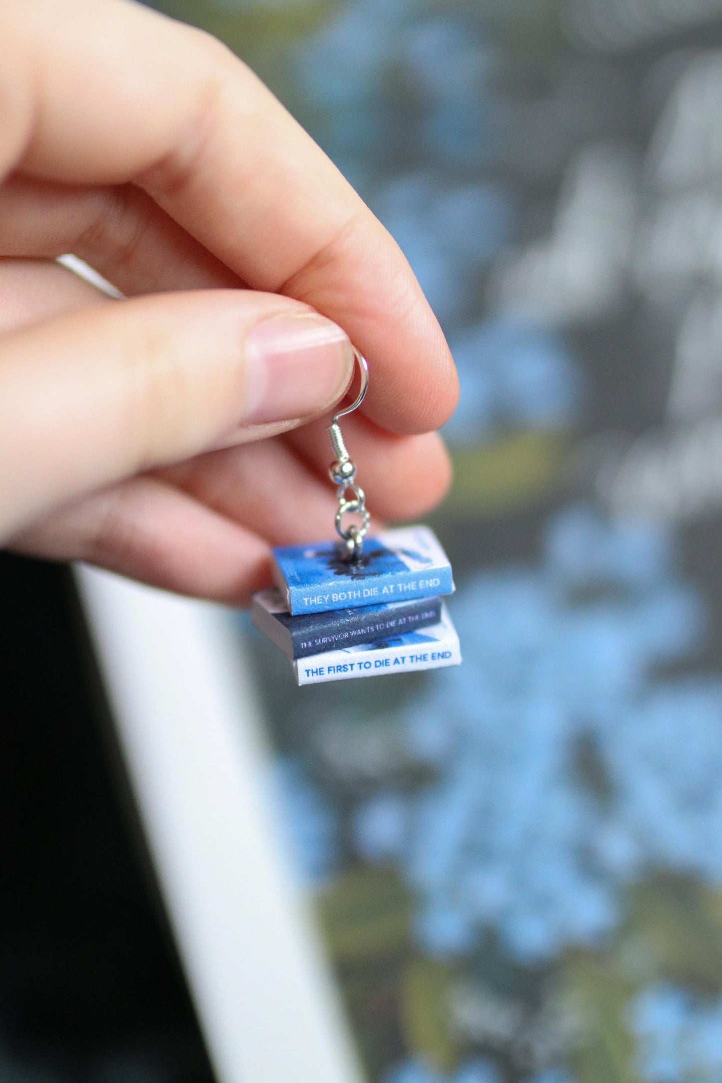 Death-Cast Bookish Earrings