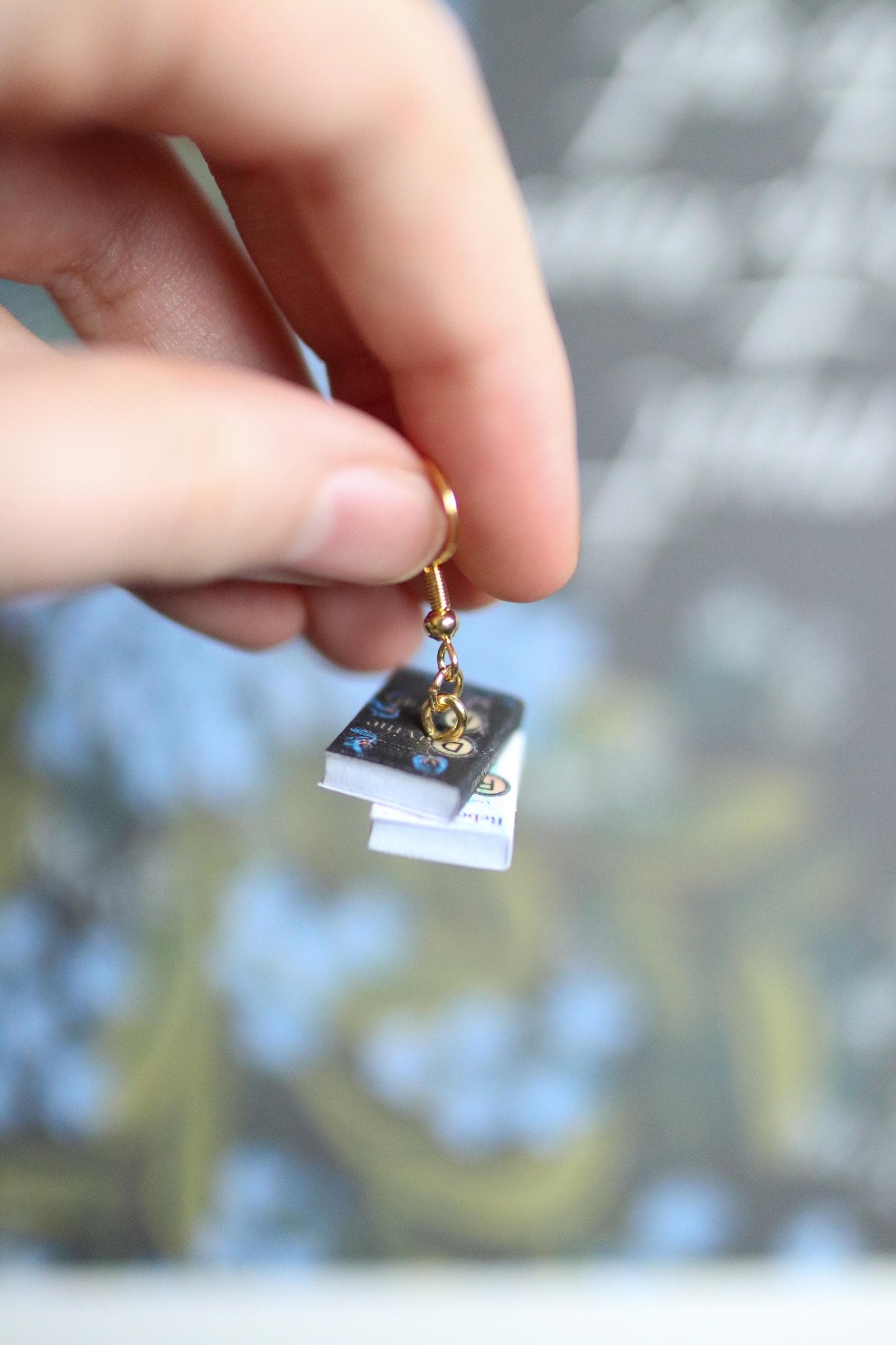 Divine Rivals Bookish Earrings